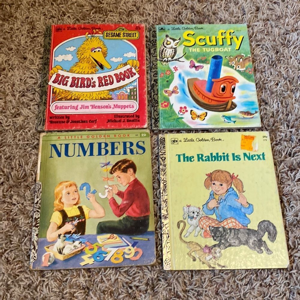 A Little Golden Book lot of 4